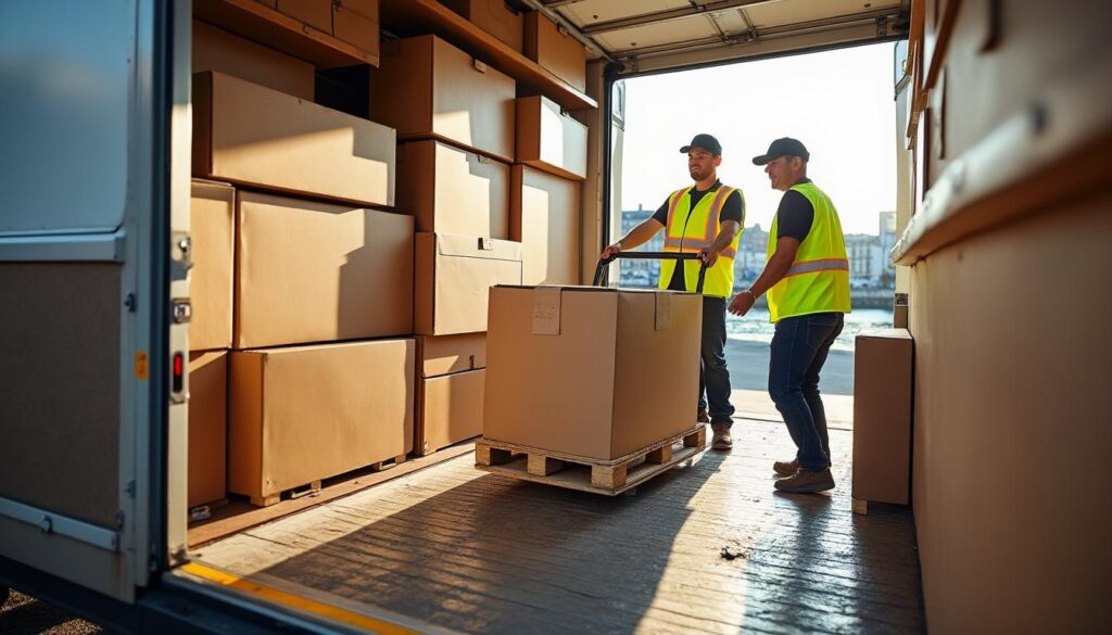 Bien utiliser un palettier pour le chargement professionnel d’un camion de déménagement
