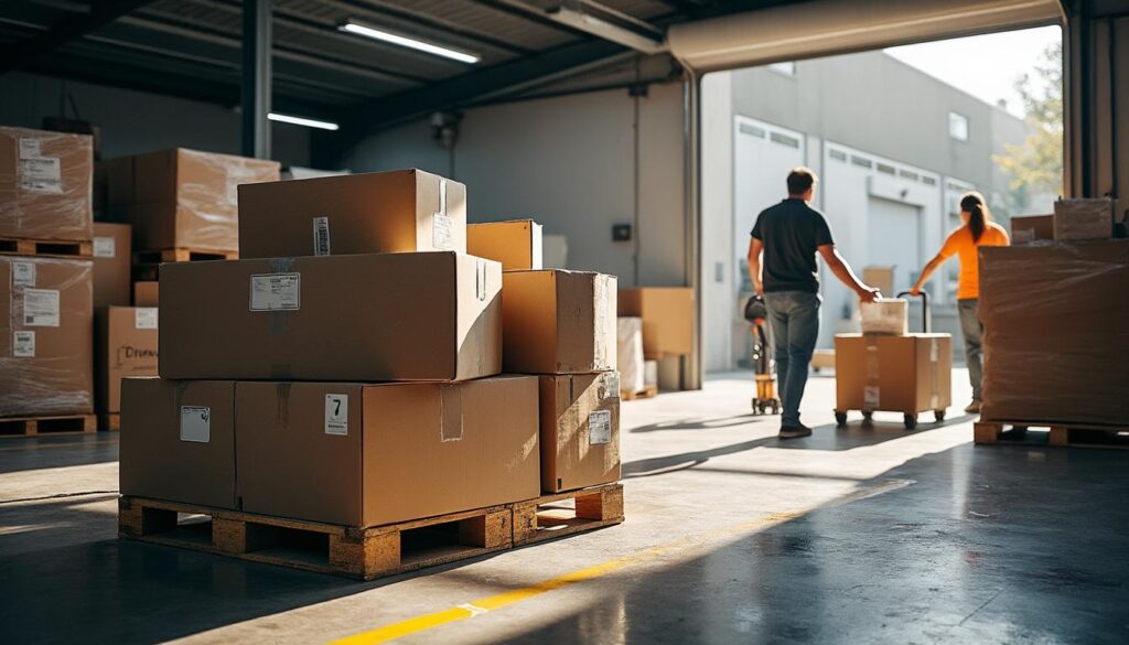 Solutions pour le stockage temporaire durant un déménagement avec un palettier