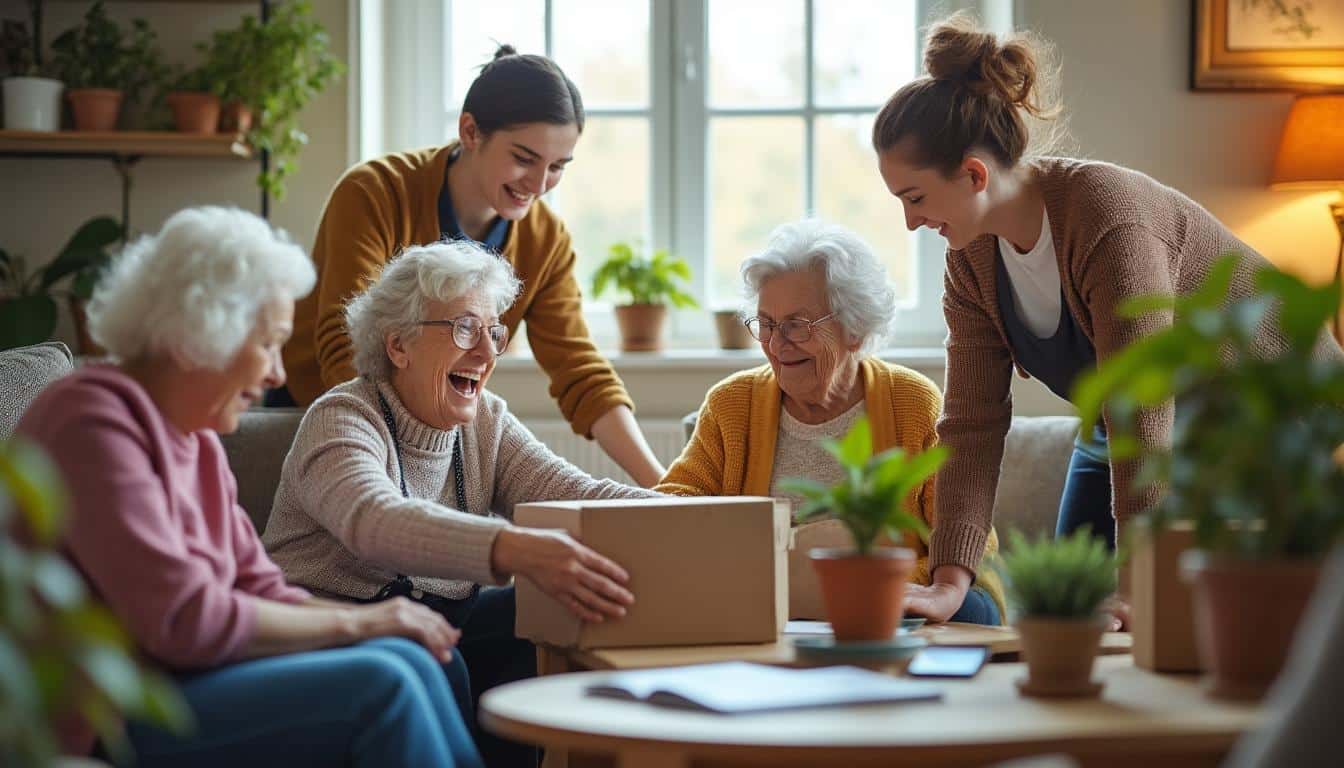 Illustration: Les aides et services disponibles pour accompagner le déménagement des seniors