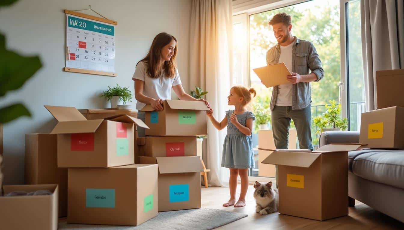 Illustration: Comment bien préparer son déménagement selon le lieu et le calendrier