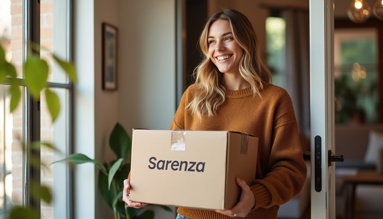 Illustration: Comment fonctionne la politique de livraison chez Sarenza ?