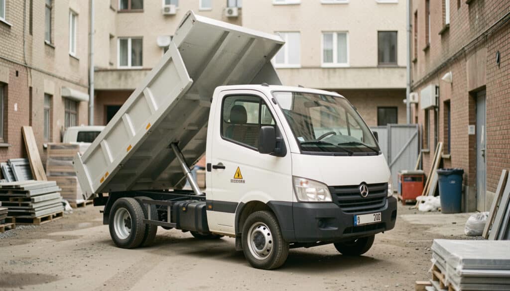 Camion-benne compact : usages, charge utile et choix