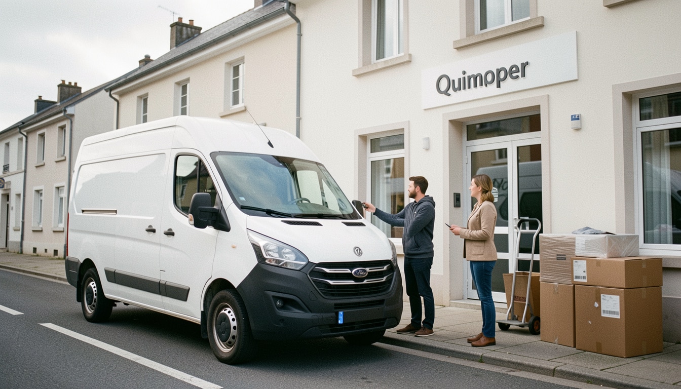 Location d’utilitaire à Quimper : agence et services