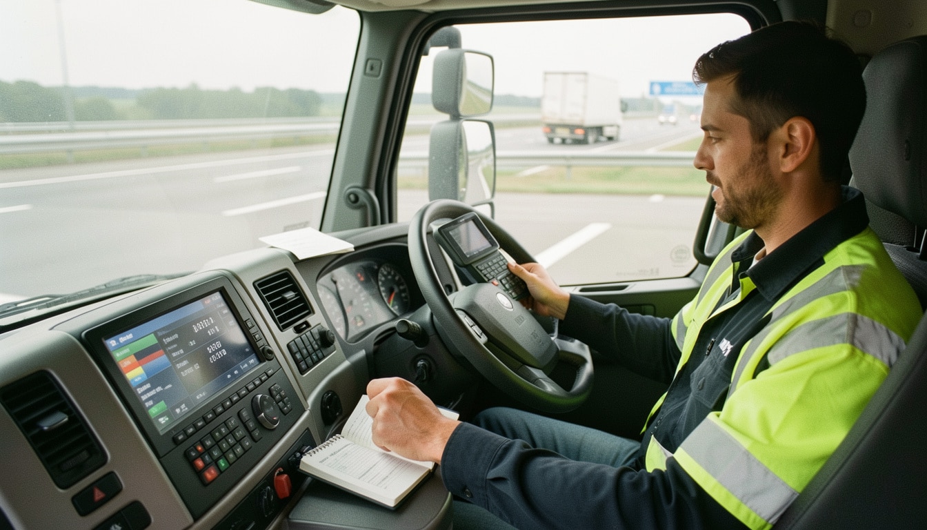 Temps de travail du chauffeur routier : règles et limites