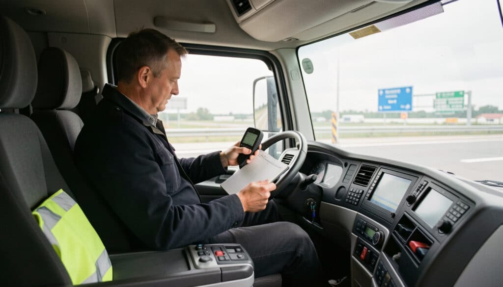 Réglementation sociale européenne du chauffeur routier