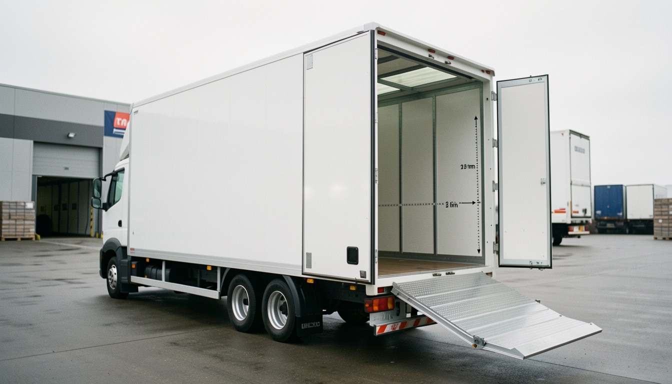 Dimensions d’un utilitaire 12 m3 et volume utile