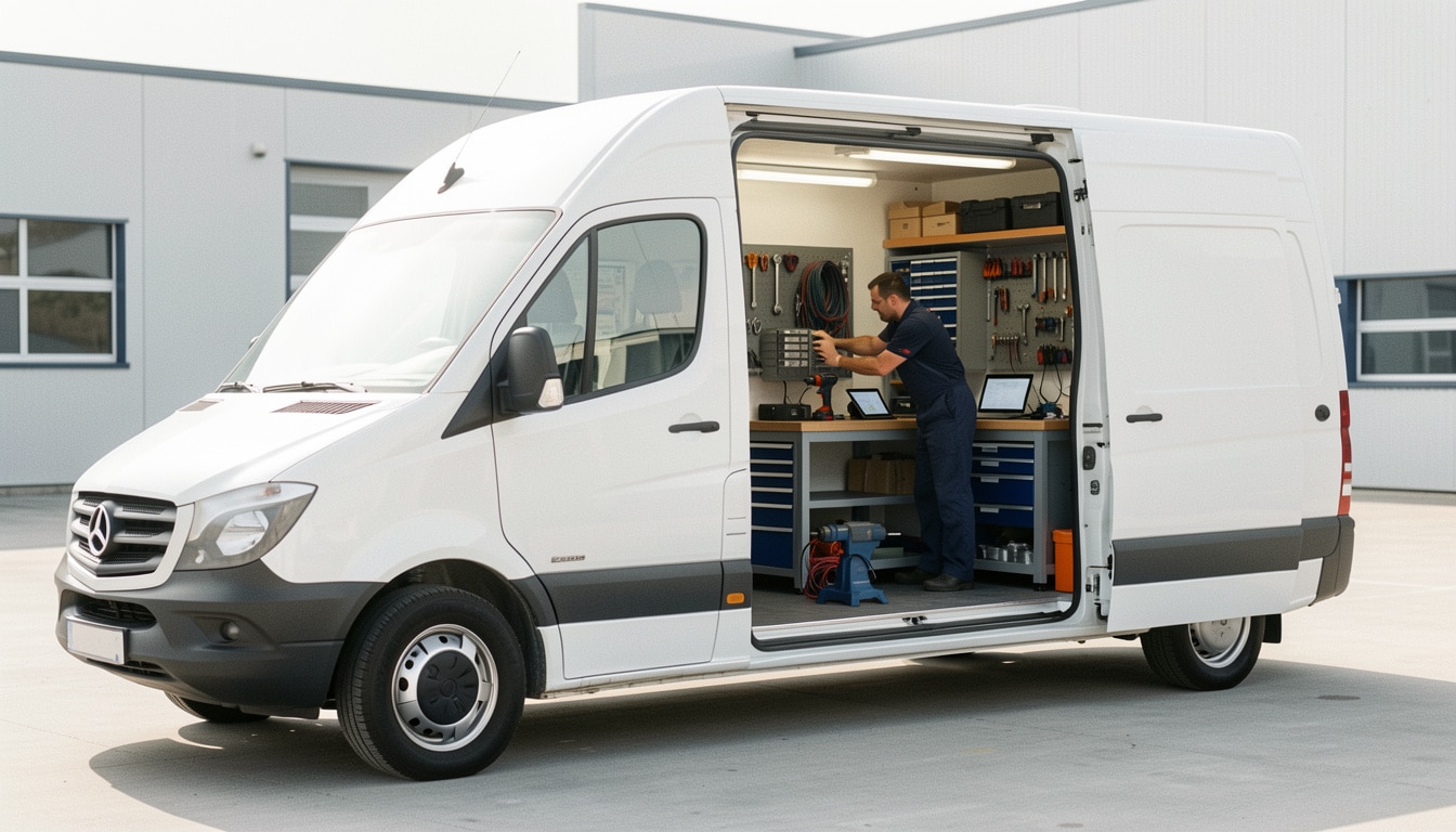 Camion d’atelier mobile : bien l’aménager