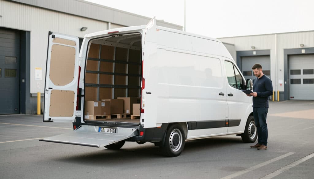 Camionnette cube : volume, permis et format adapté