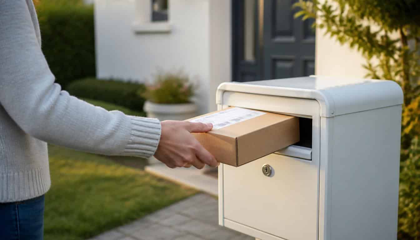Envoyer un colis depuis sa boîte aux lettres